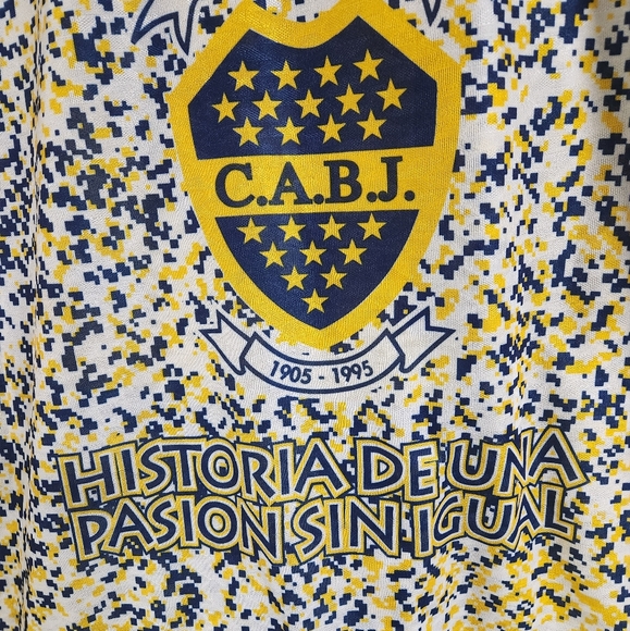 COPY - Boca Juniors - La 12 Vintage fans 90 years commemorative shirt - Picture 3 of 4